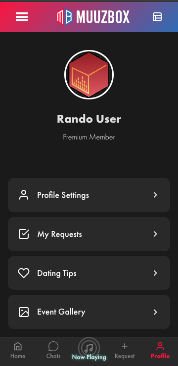 Muuzbox guest profile